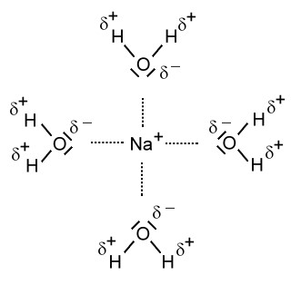 Natriumchlorid-Hydrathuellen-Na