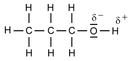 propanol-strukturformel